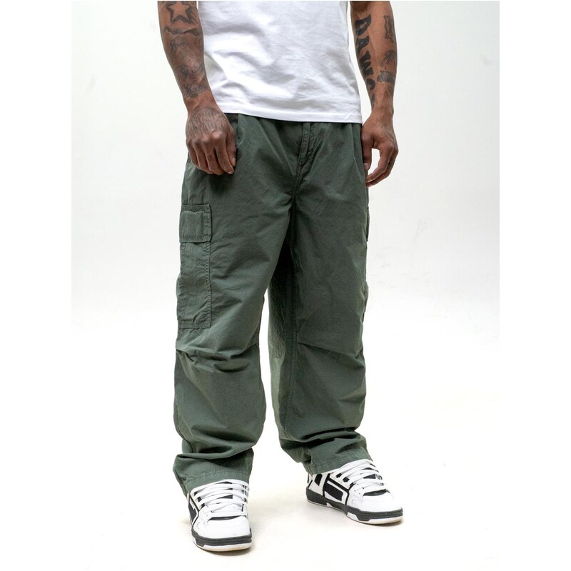 Pánské zelené látkové kalhoty Carhartt WIP Cole Cargo