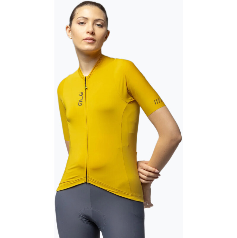 Dámský cyklistický dres Alé Color Block Off Road ginger