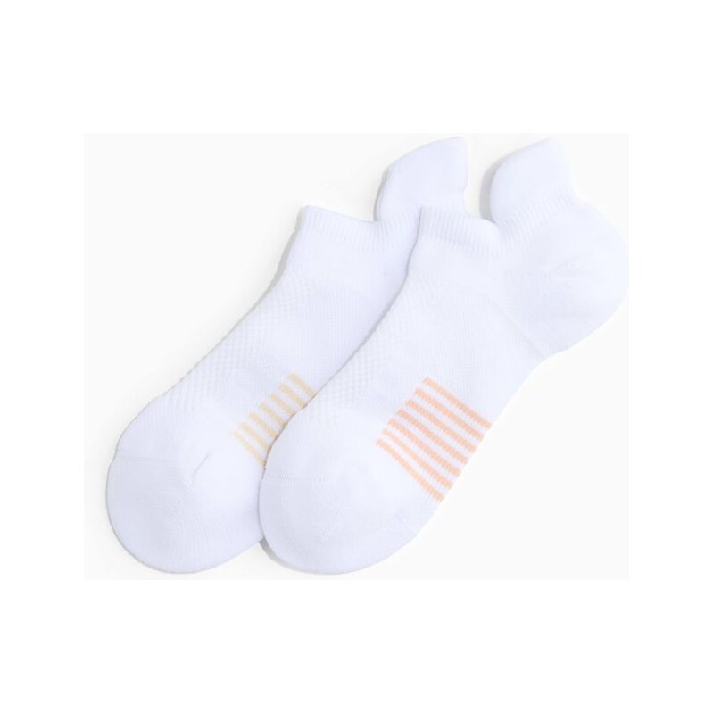 H&M - Sportovní ponožkys DryMove 2 páry - bílá 114926132