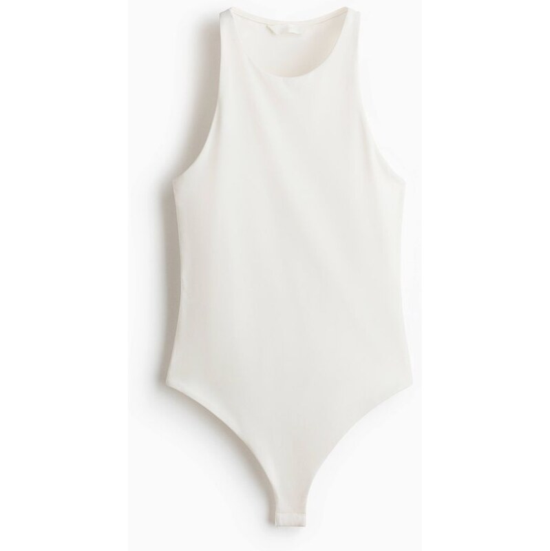 H&M - Body thong bez rukávů - bílá 114926169