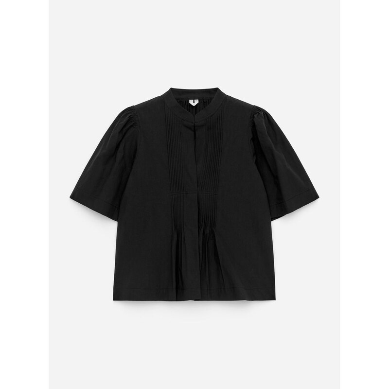 H&M - Halenkas plisováním - černá 114926344