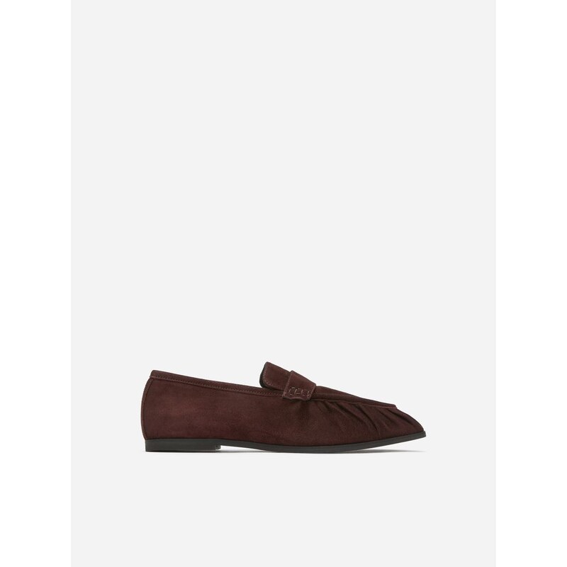 H&M - Semišové Mokasíny - hnědá 114926345
