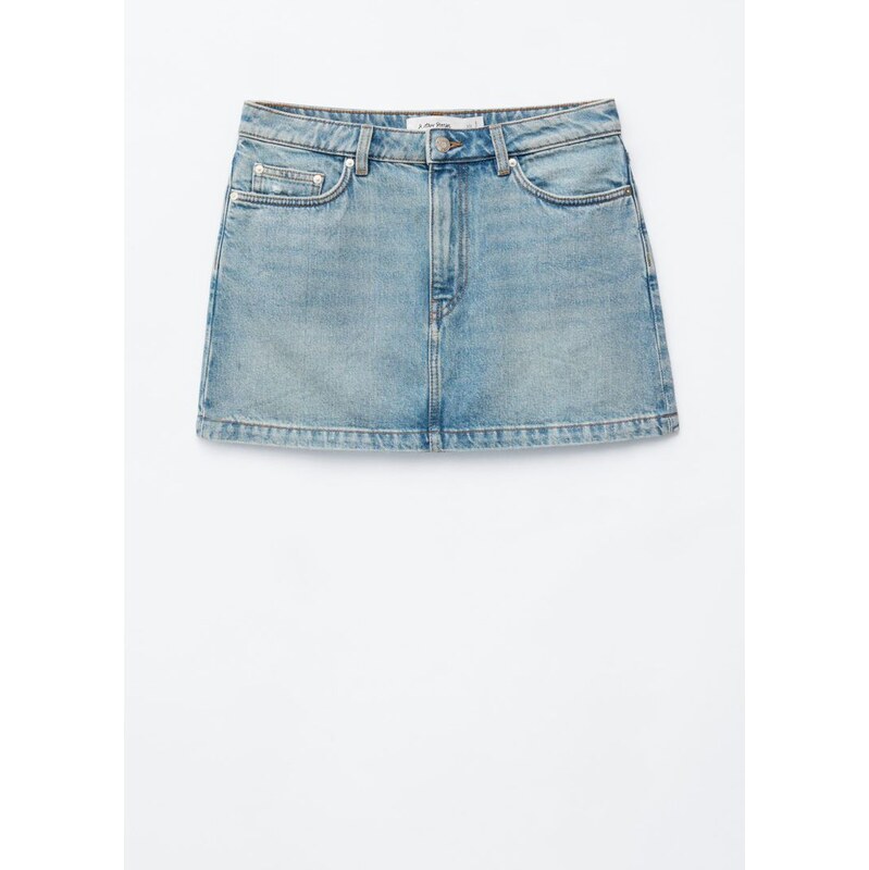 H&M - Džínová Mini Sukně - modrá 114926356