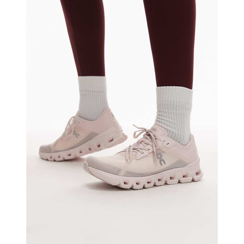 ON Cloud X 4 AD training trainers in pink