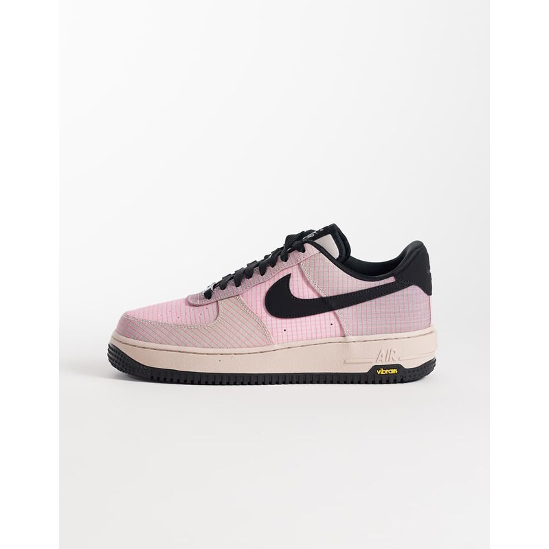 Nike Air Force 107 Vibram trainers in red and black