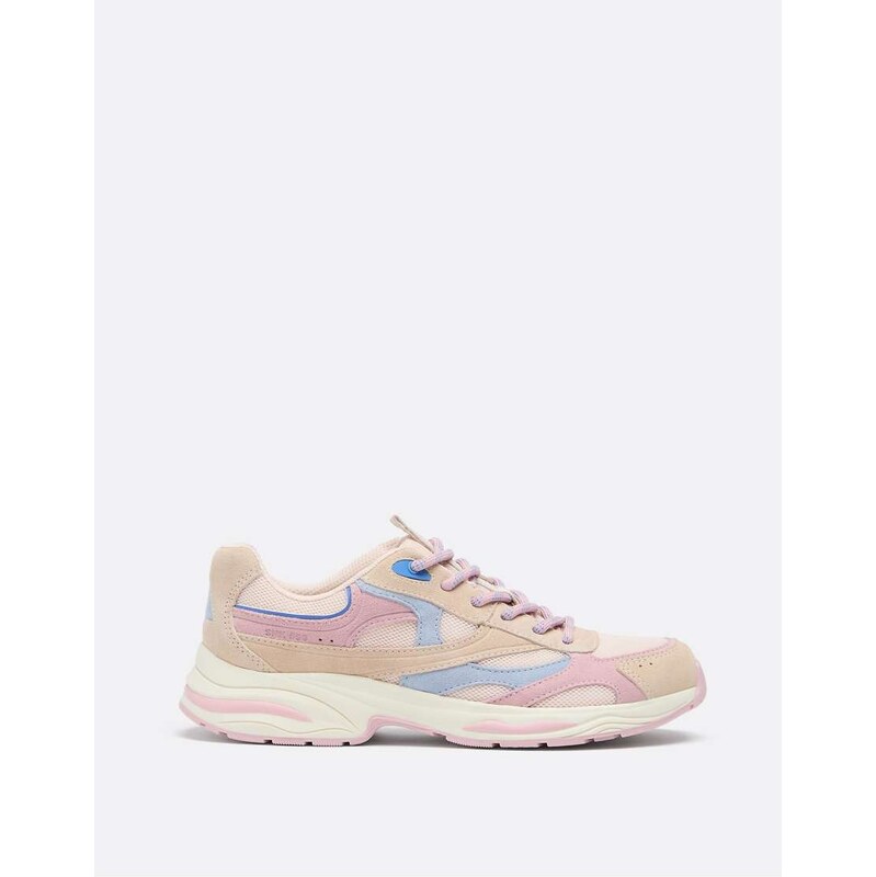 Stradivarius Trainers with detail in pink 114927946