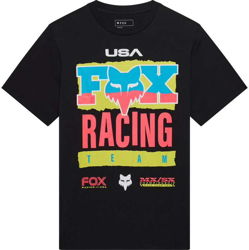 Pánské triko Fox Hardcore 195 Original Ss Tee - Black