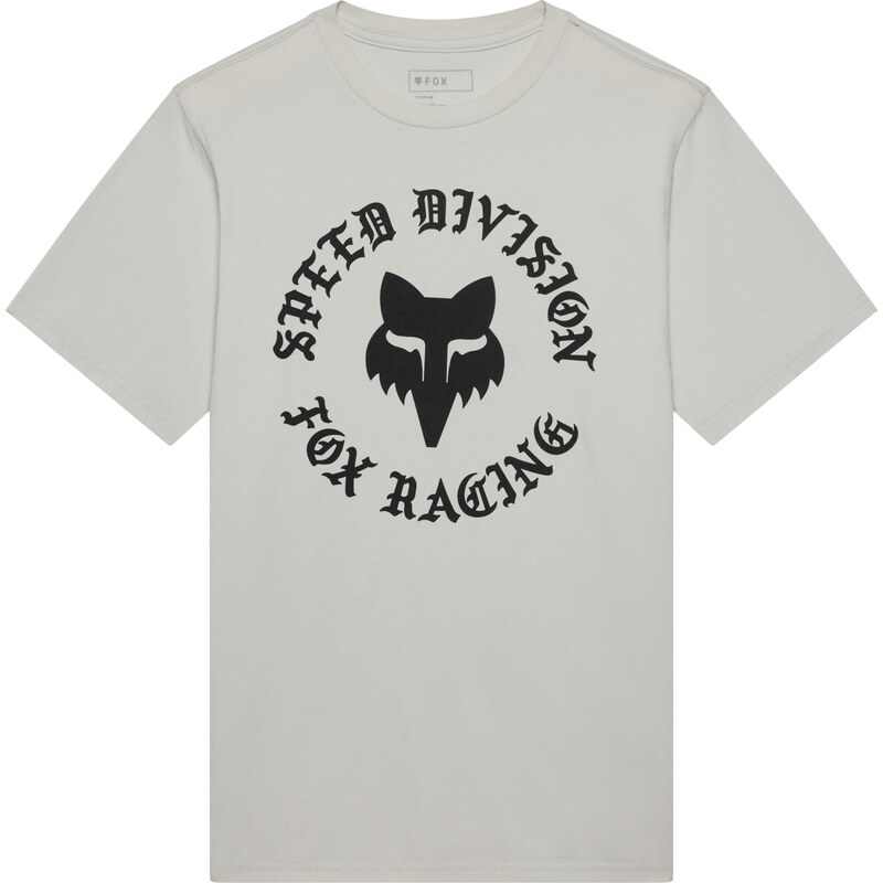 Pánské triko Fox Badge 195 Original Ss Tee - Light Grey