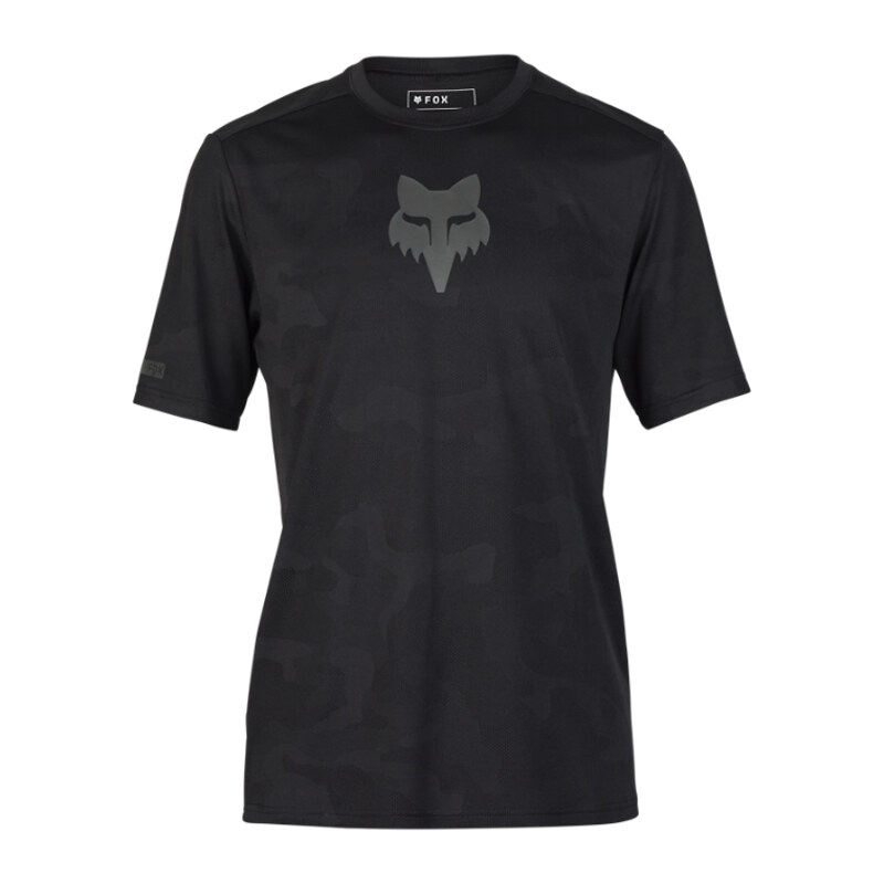 Pánský cyklo dres Fox Ranger Tru Dri Ss Jersey - Black