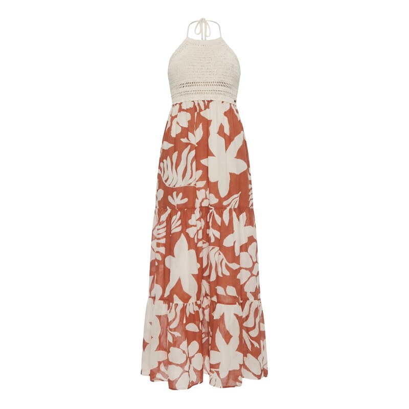 GAUDI Summer Orange šaty