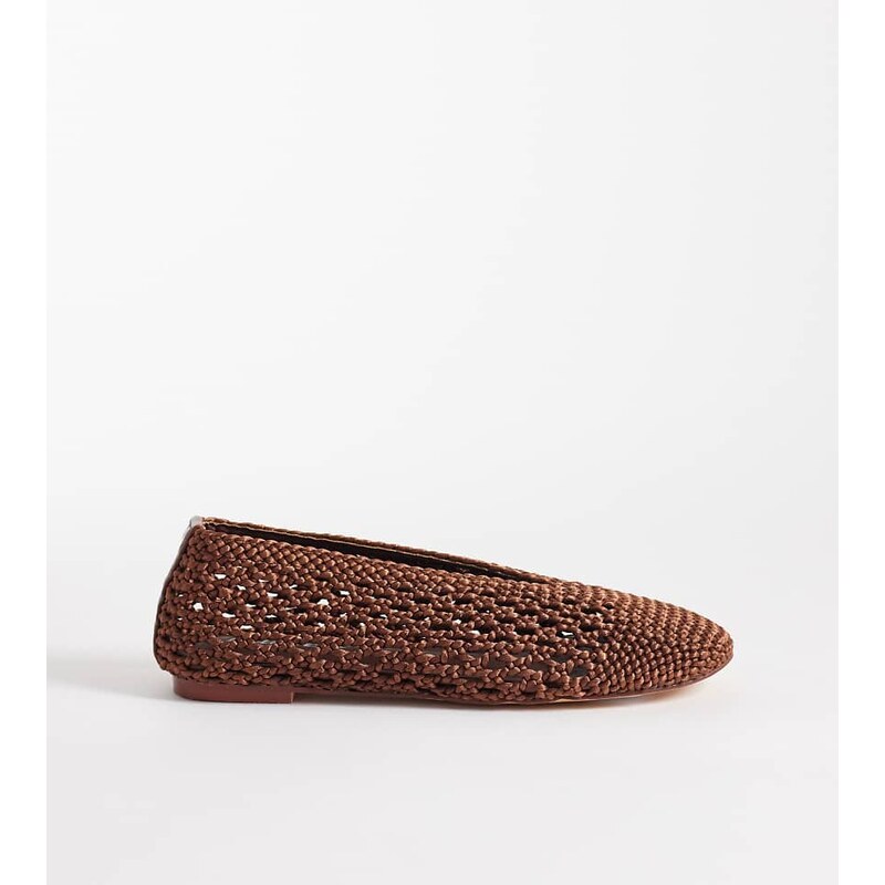 Public Desire Wide Fit Public Desire Dylan Wide Fit woven ballet flats 114930151