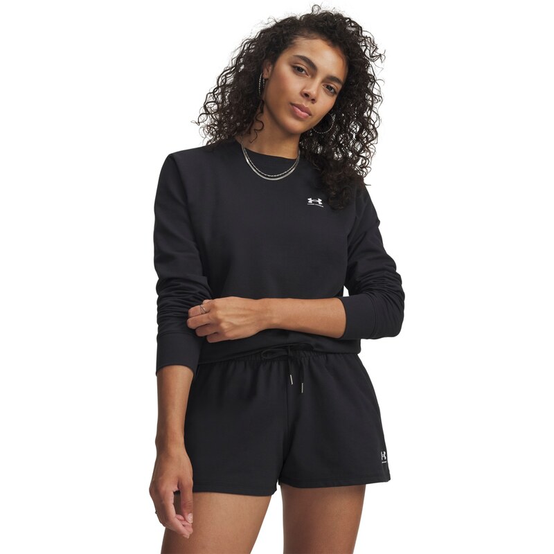 Under Armour Sport Terry Crew BLACK
