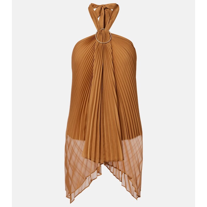 Max Mara Valzer pleated top
