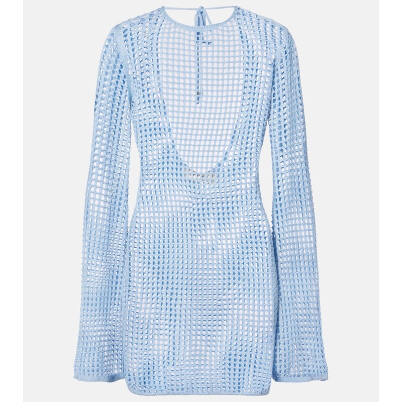 Bananhot Serena open-knit minidress