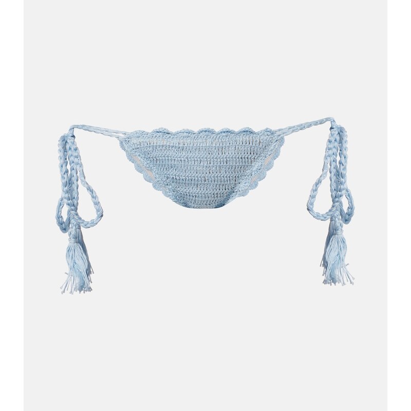 Anna Kosturova Crochet cotton bikini bottoms