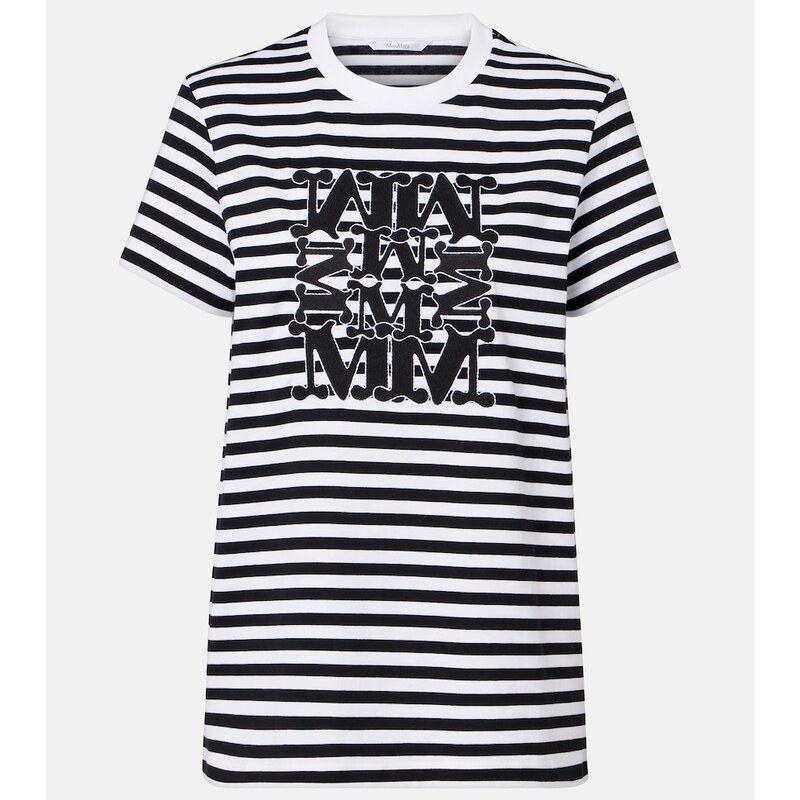 Max Mara Ruta embroidered cotton T-shirt