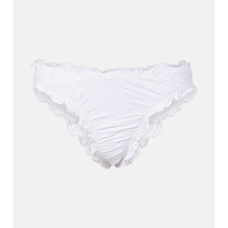 Polo Ralph Lauren Broderie anglaise ruffled bikini bottoms
