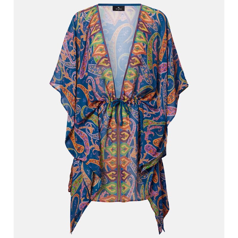 Etro Paisley beach cover-up