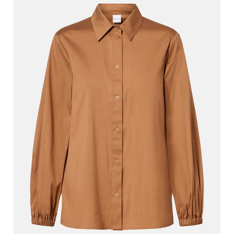 Max Mara Fertile cotton-blend shirt