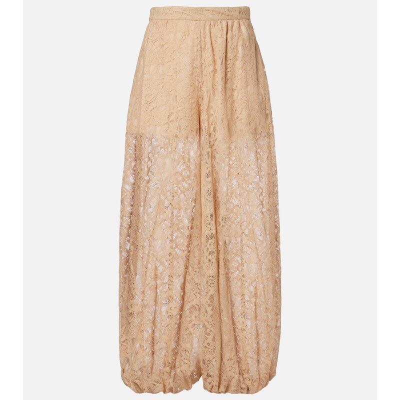 Adriana Degreas Lace balloon pants