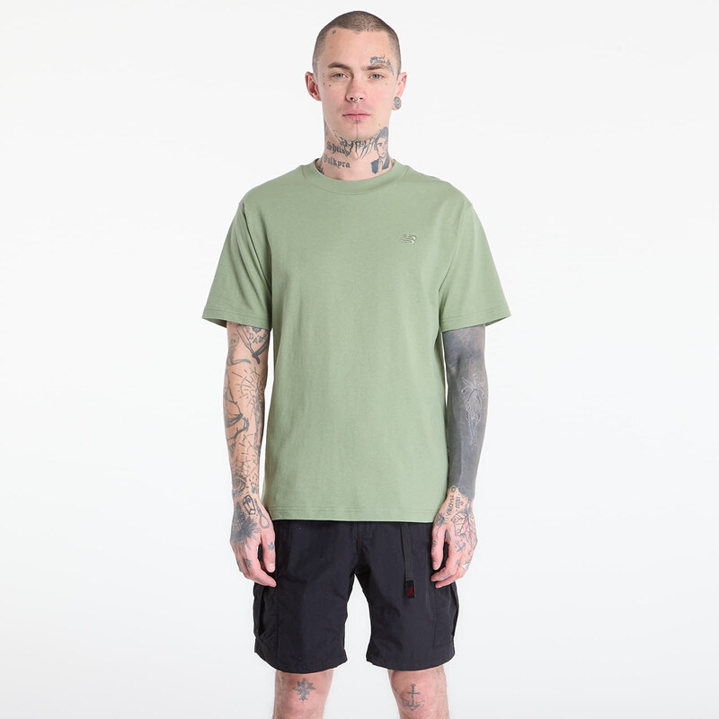 Tričko New Balance Athletics Cotton T-Shirt Oregano S