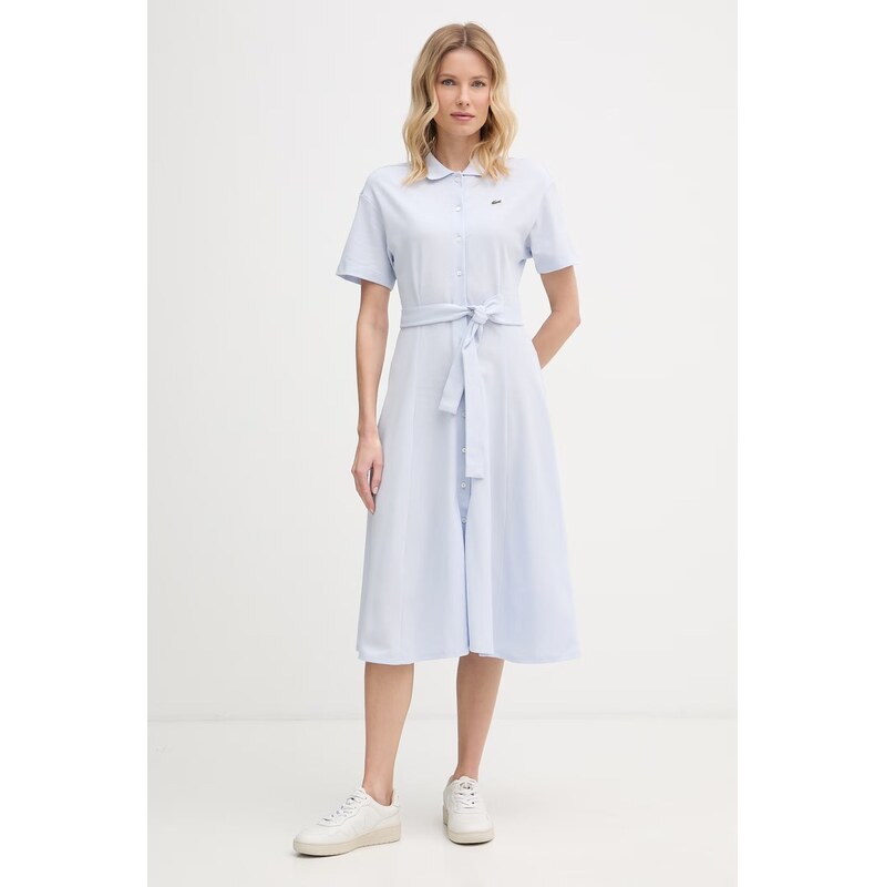 Lacoste letní šaty bavlněné 114935471