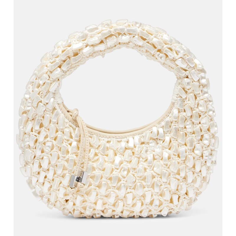 Staud Reef crochet embellished shoulder bag
