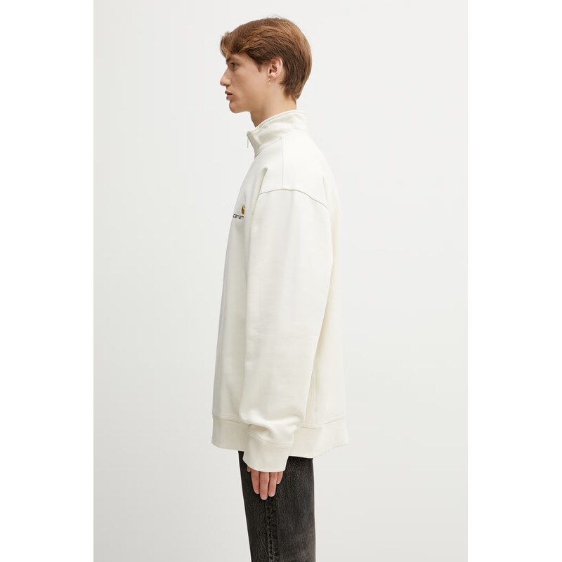 Carhartt WIP Half Zip American Script Sweat mikina bavlněná pánská