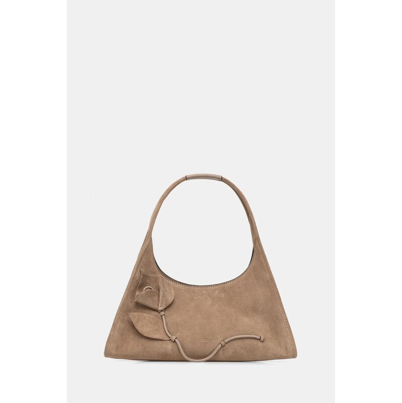 Pollini baguette kabelka dámská semišová 114935592
