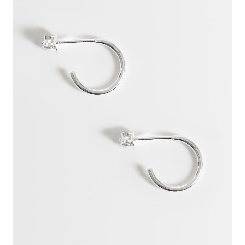 Kingsley Ryan 12mm open hoop in sterling silver