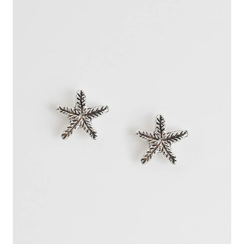 Kingsley Ryan textured starfish stud in sterling silver 114935166