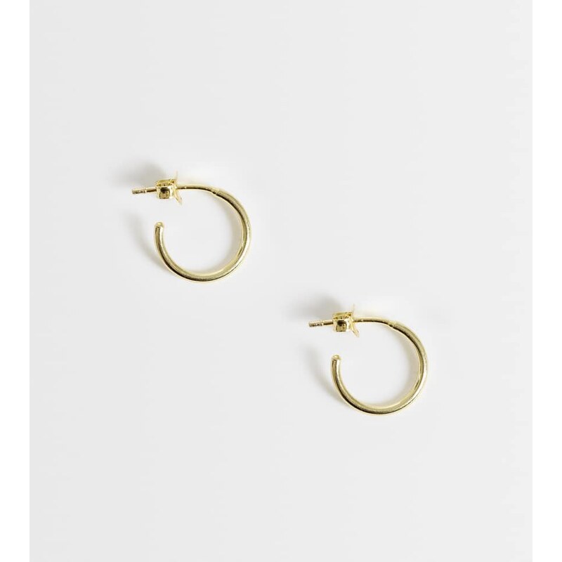 Kingsley Ryan gold plated 12mm open hoop 114935170