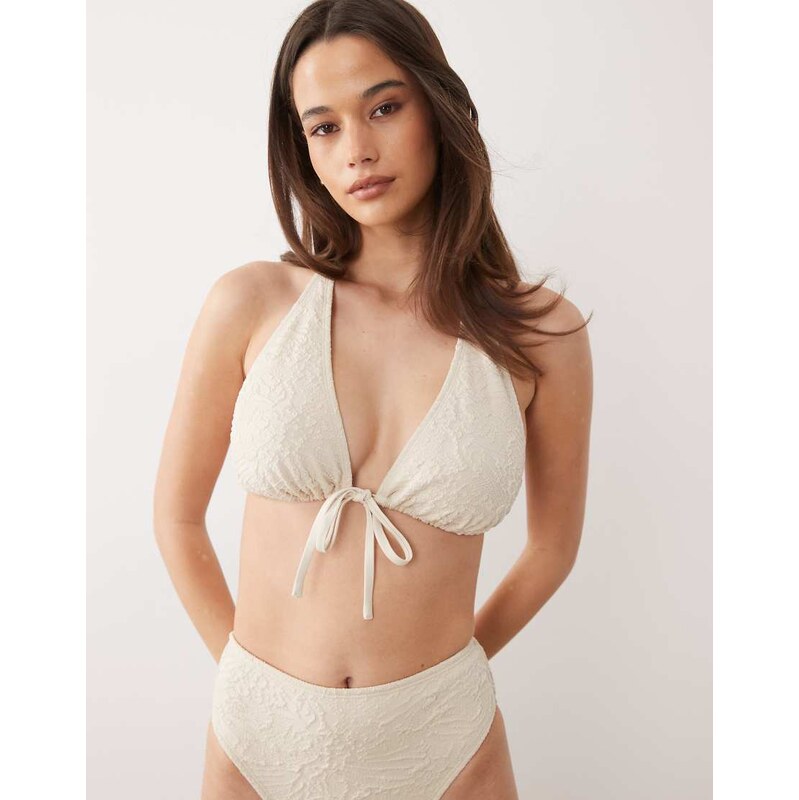 ASOS DESIGN Fuller Bust Cassi Seychelles high apex triangle
