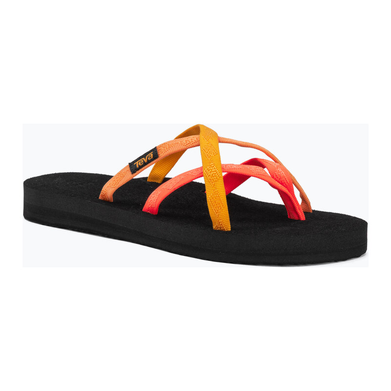 Dámské žabky Teva Olowahu neon coral multi