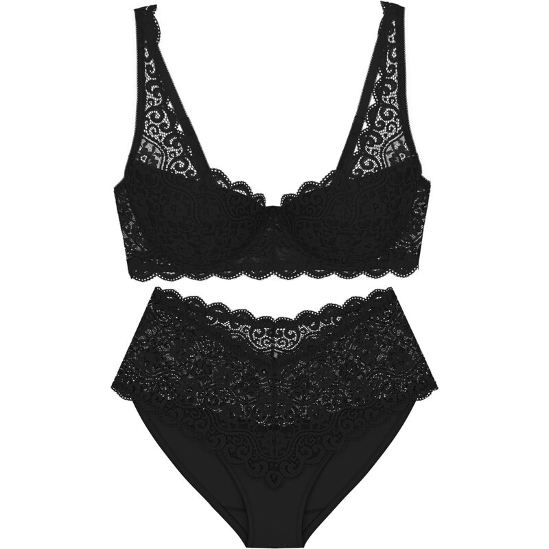 Souprava spodního prádla TRIUMPH AMOURETTE WHP + MAXI BLACK