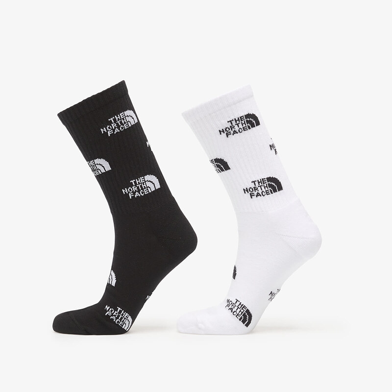 Ponožky The North Face Everyday Crew Sock Logo 2-Pack TNF Black/