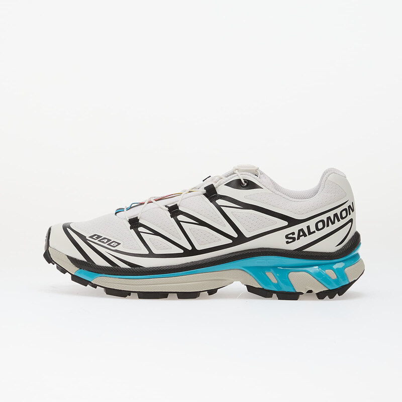 Salomon XT-6 Black/ White/ Blue Curacao