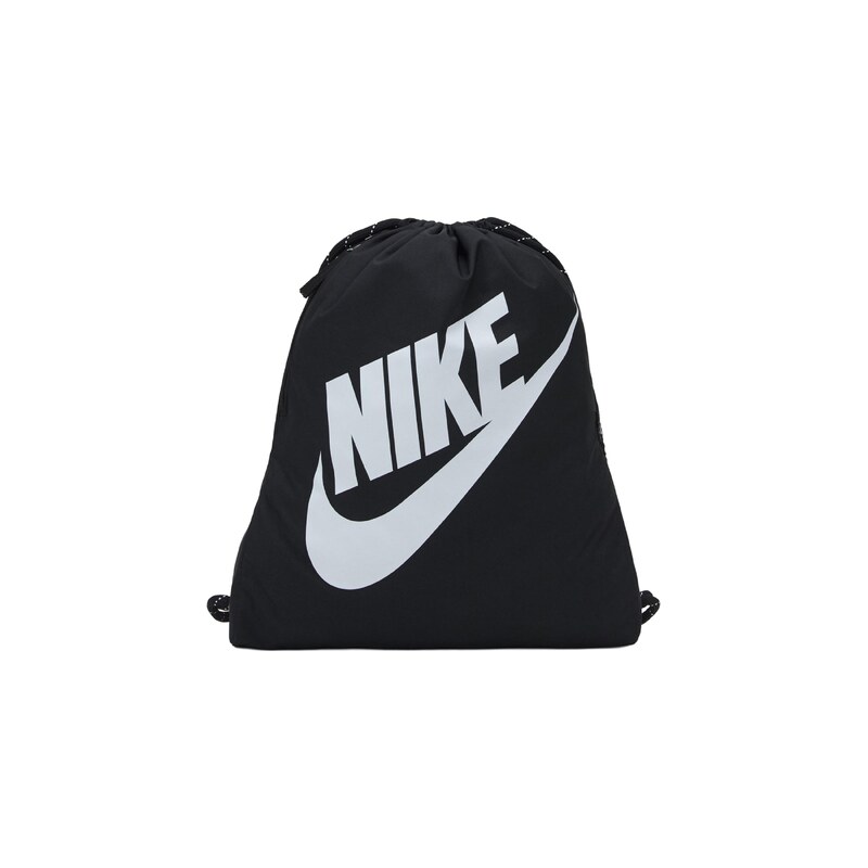 Nike Sportswear Sportovní vak Heritage černá / bílá