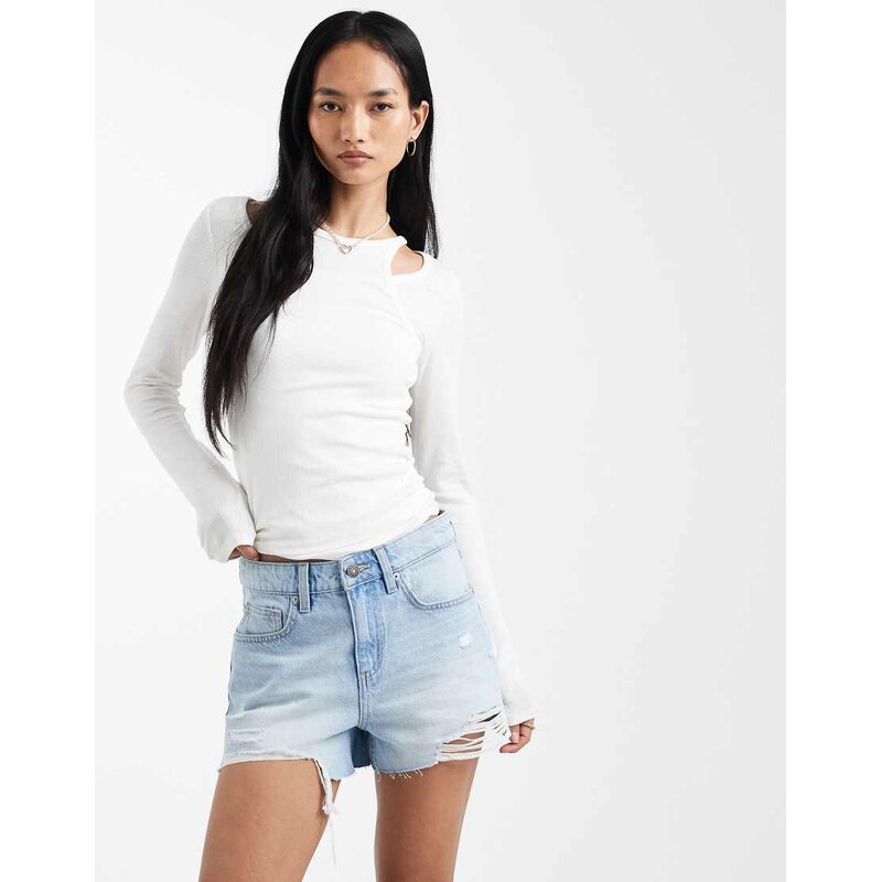 Cotton On original denim shorts in laurel blue