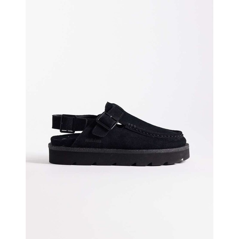 Clarks Originals Meare Easy shoes in black suede