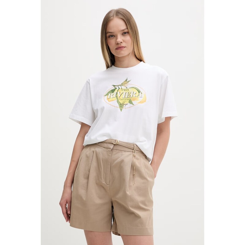 HUGO tričko dámské bavlněné Vintage Tee_24