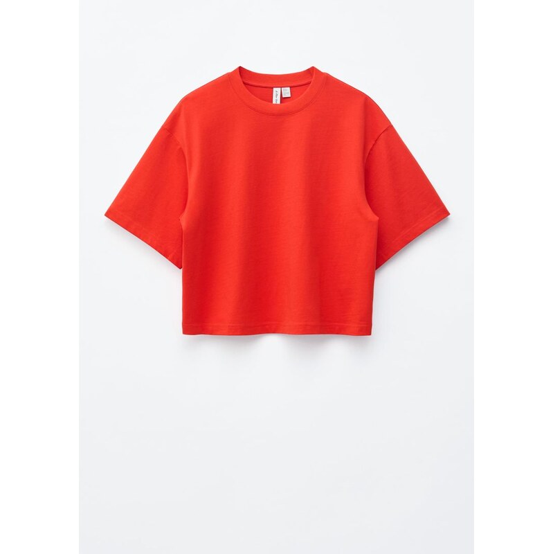 H&M - Volné tričko - červená 114939927