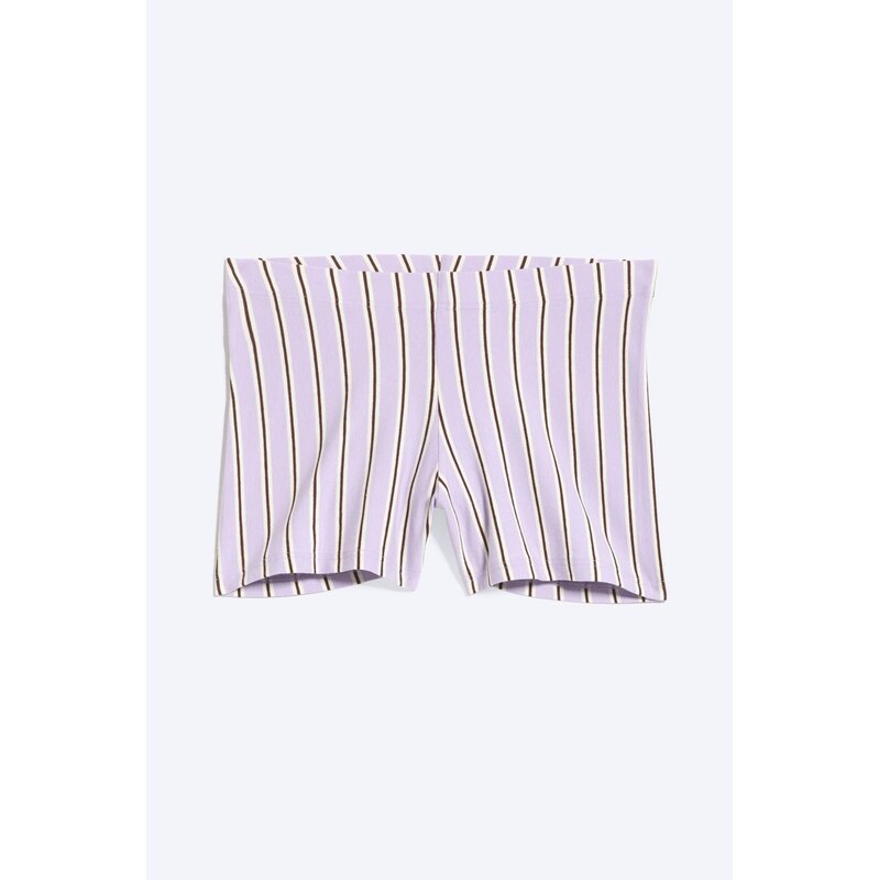 H&M - Nízké džersejové šortky - fialová 114939938