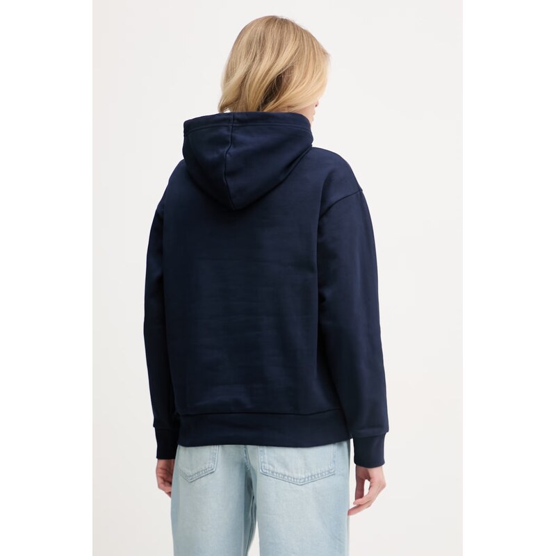 Lacoste mikina s kapucí dámská bavlněná