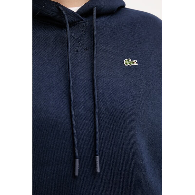 Lacoste mikina s kapucí dámská bavlněná
