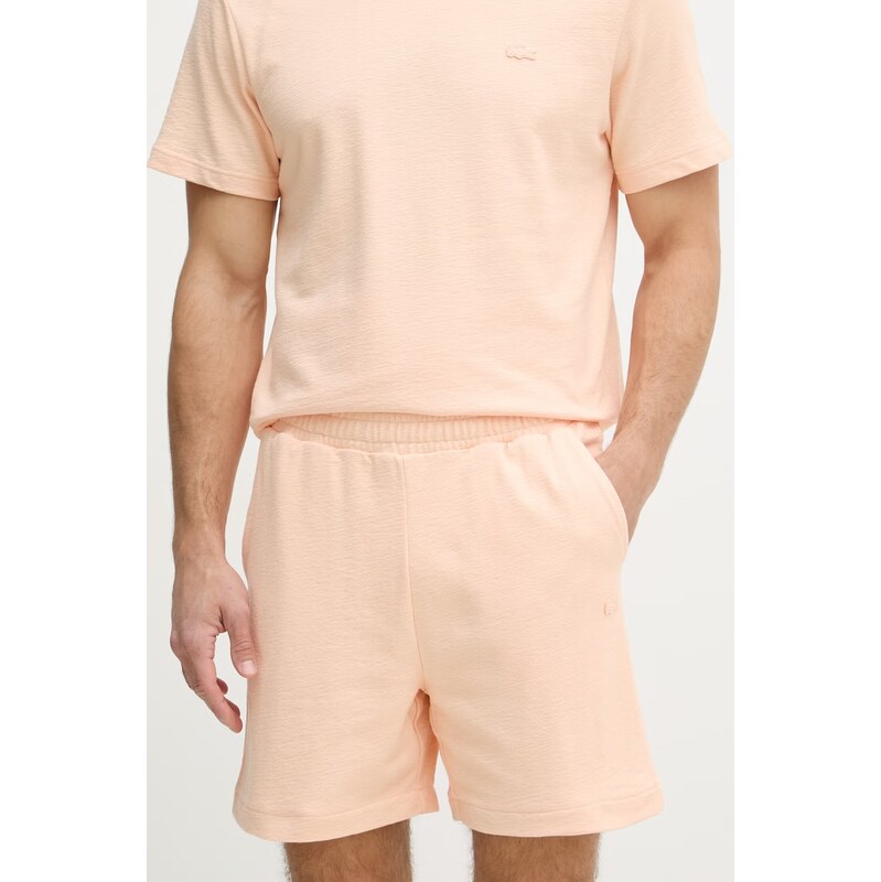 Lacoste teplákové šortky pánské bavlněné