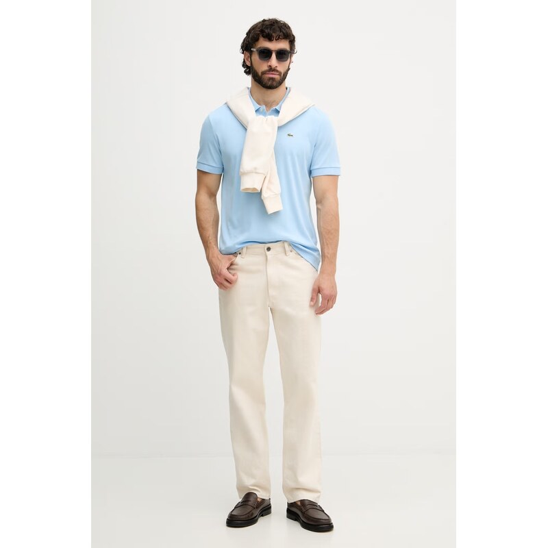 Lacoste polo bavlněné pánské
