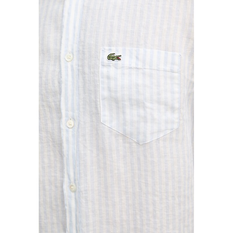 Lacoste košile pánská lněná