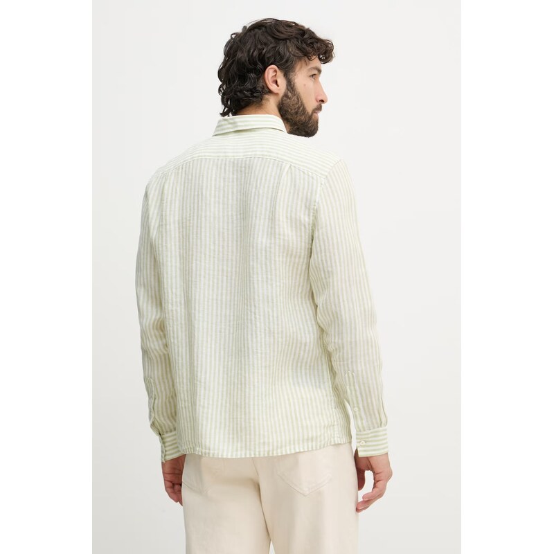 Lacoste košile pánská lněná