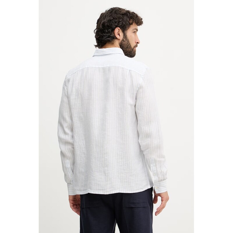 Lacoste košile pánská lněná